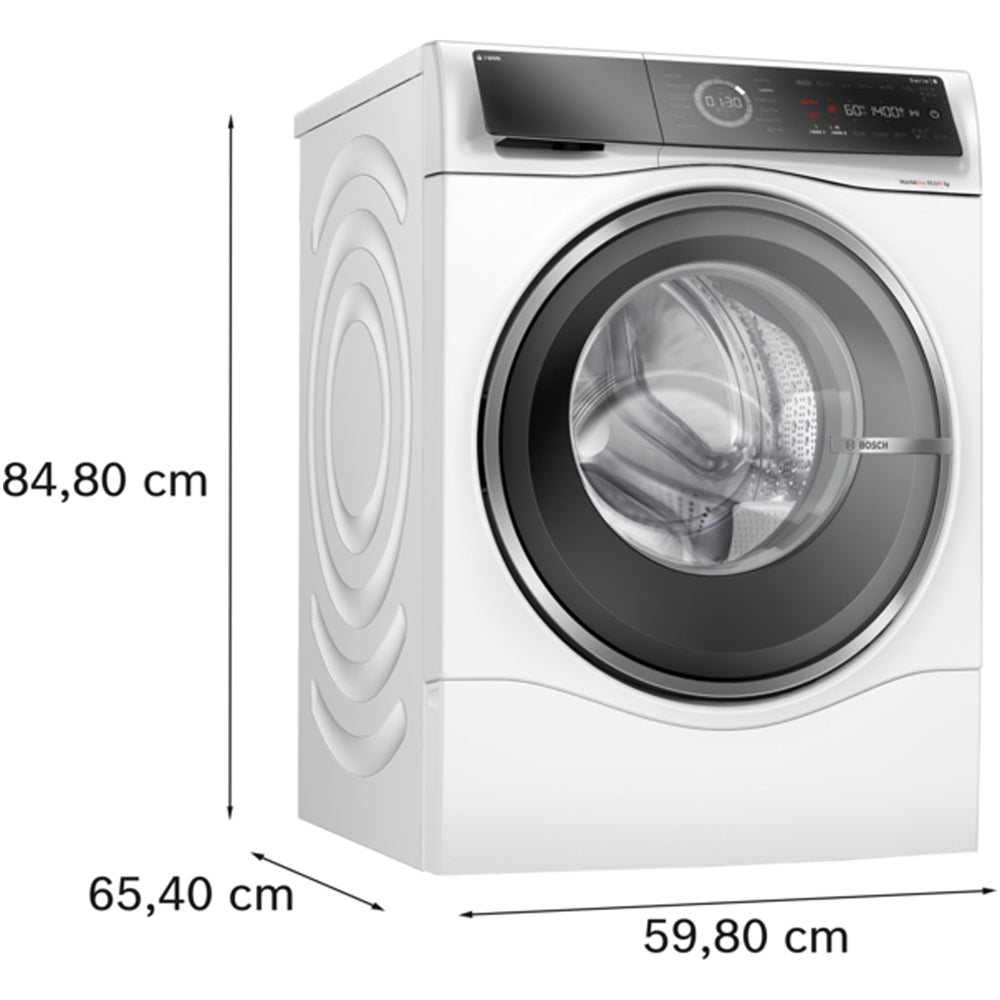Bosch WNC25410GB Series 8 10.5+6kg Washer Dryer with 1400 Spin White - D Rated – image 5 of 25