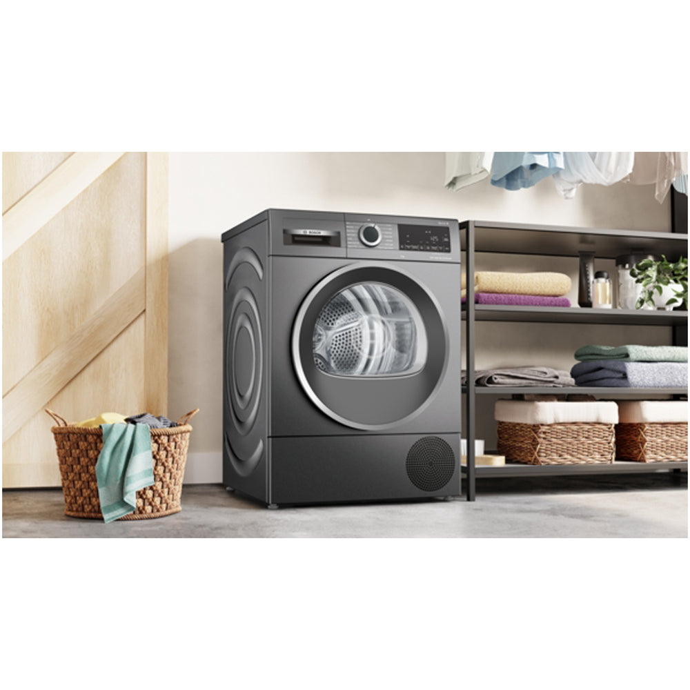 Bosch WQG245R1GB Series 6 9kg Heat Pump Tumble Dryer Graphite - A+++ Rated – image 4 of 11