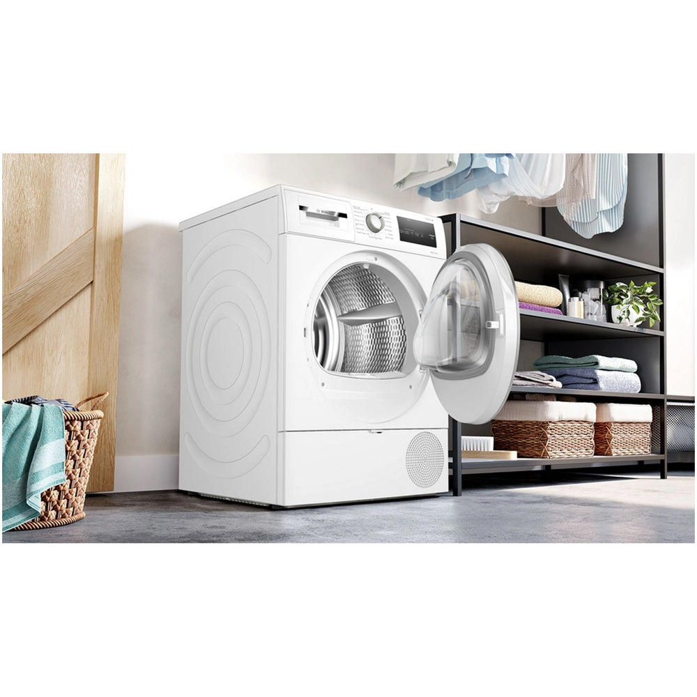 Bosch WTH85224GB Series 4 8kg Heat Pump Tumble Dryer White – image 8 of 12