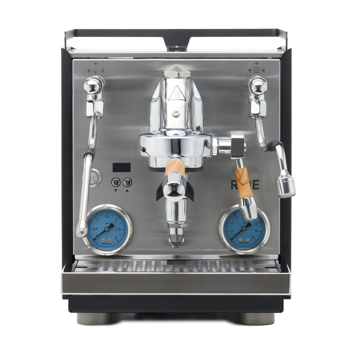 Profitec RIDE Espresso Machine – Joystick / Elegant Olive Wood / No Flow Control