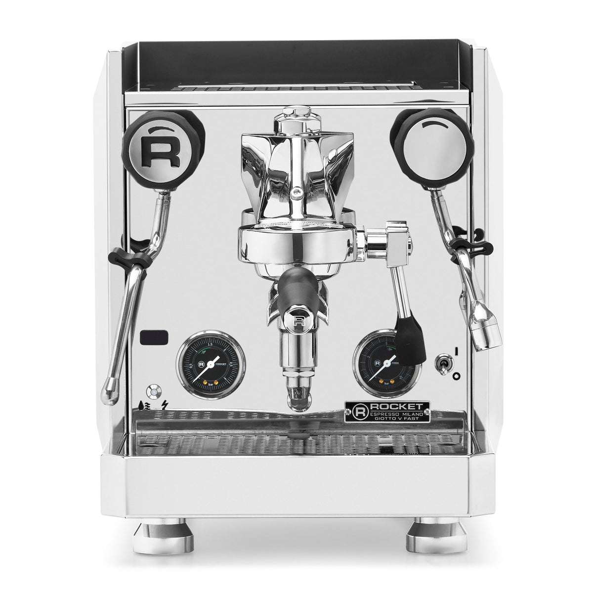 Rocket Espresso Giotto FAST V Espresso Machine – Stainless Steel / No Accents / No Flow Control