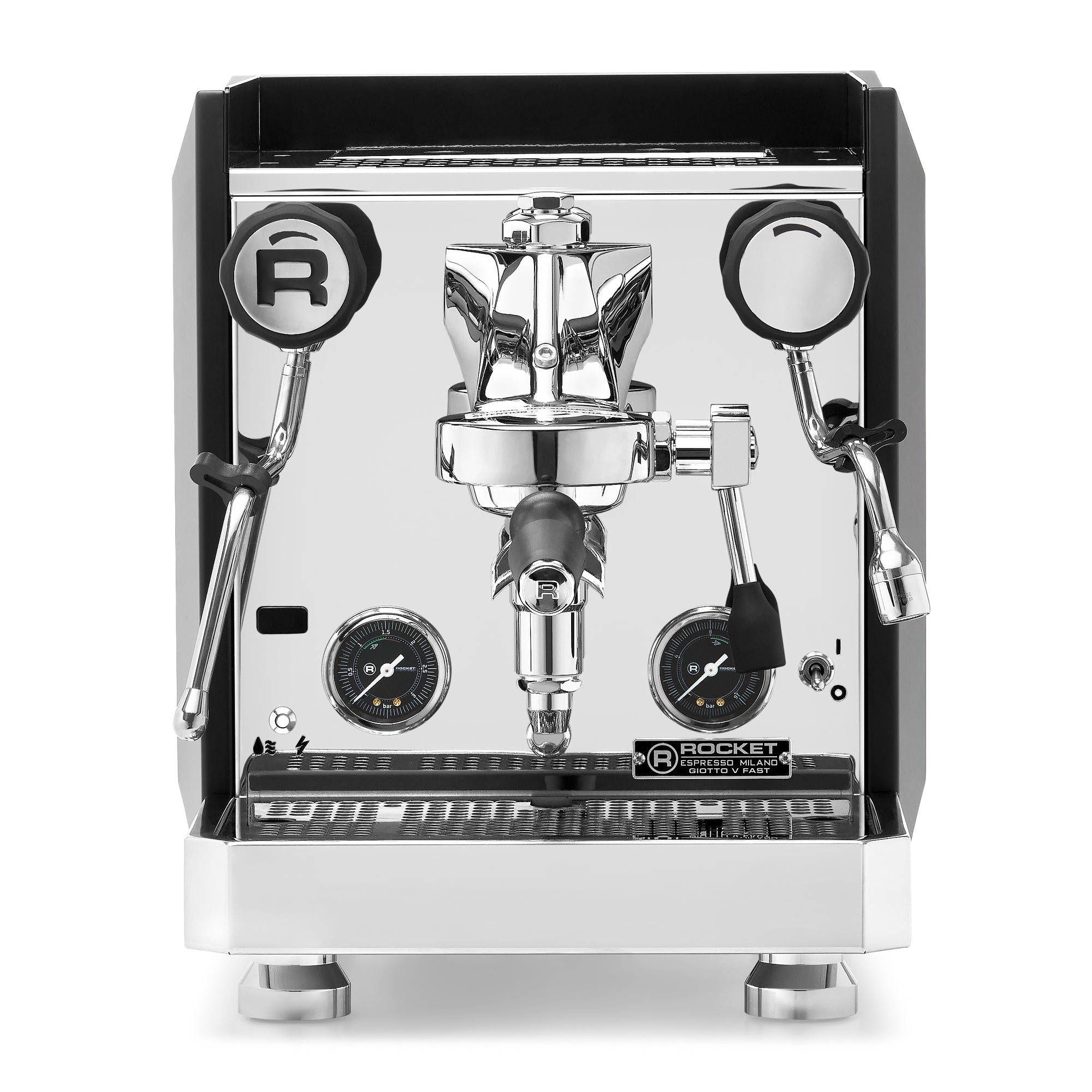 Rocket Espresso Giotto FAST V Espresso Machine – Black / No Accents / No Flow Control