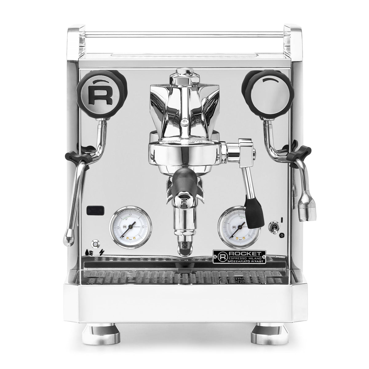 Rocket Espresso Mozzafiato FAST R Espresso Machine – Stainless Steel / No Accents / No Flow Control