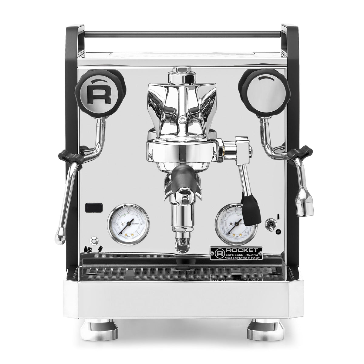 Rocket Espresso Mozzafiato FAST R Espresso Machine – Black / No Accents / No Flow Control