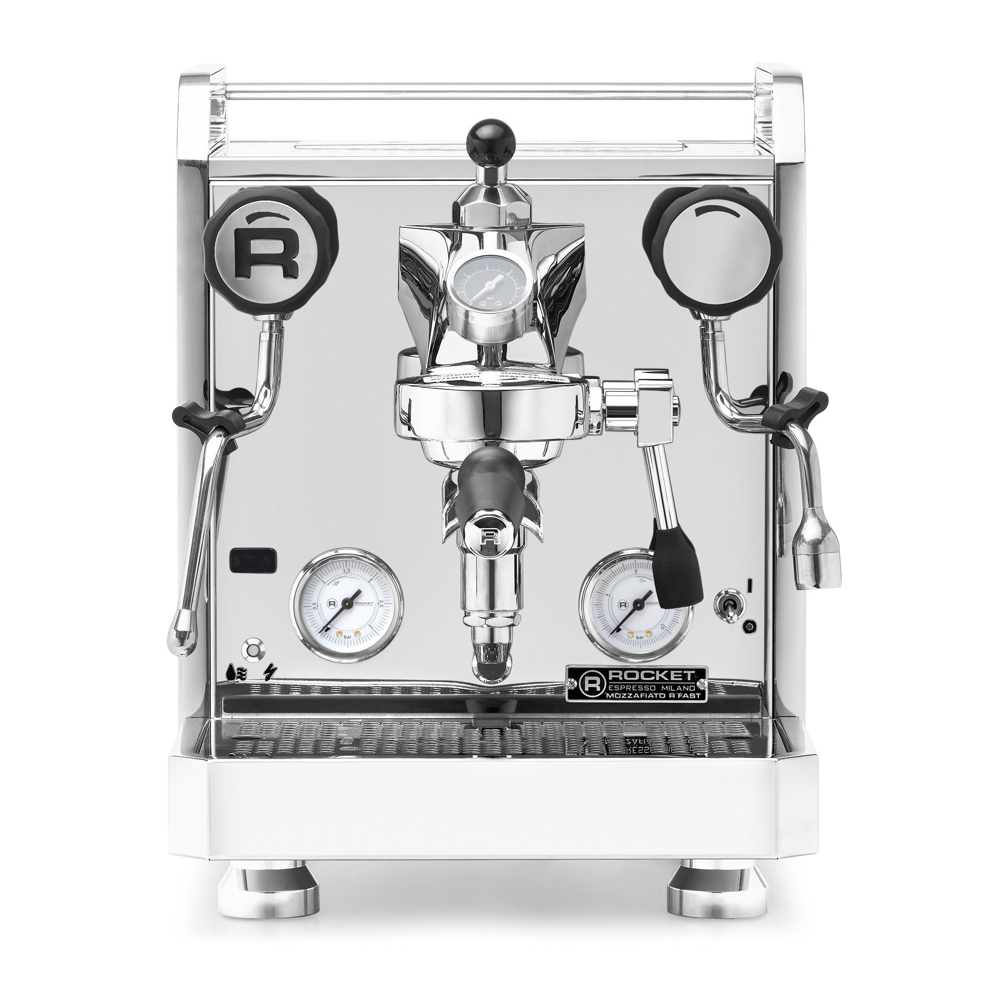 Rocket Espresso Mozzafiato FAST R Espresso Machine – Stainless Steel / No Accents / Flow Control