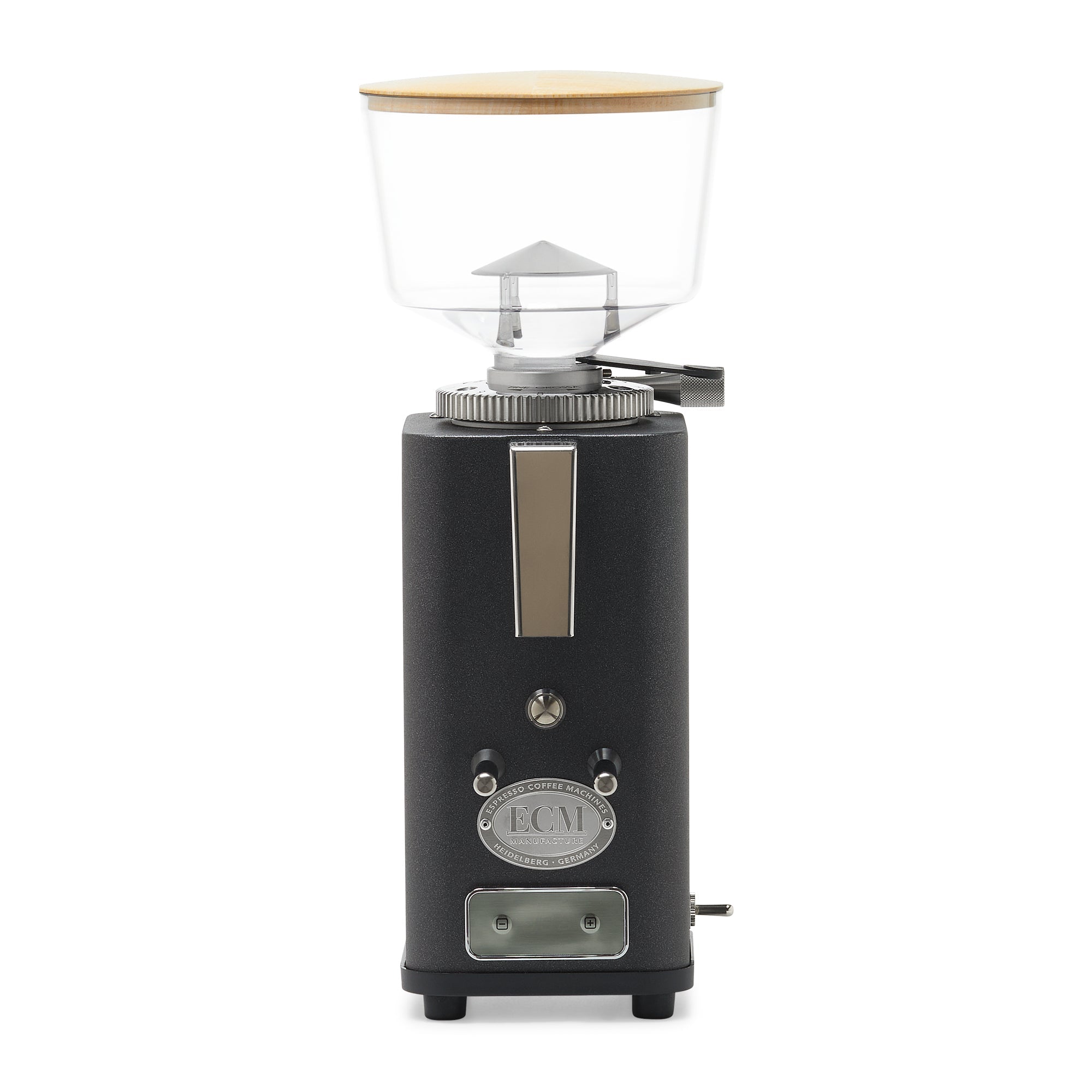 ECM S-Automatik 64 Espresso Grinder – Anthracite / Original / Olive Wood