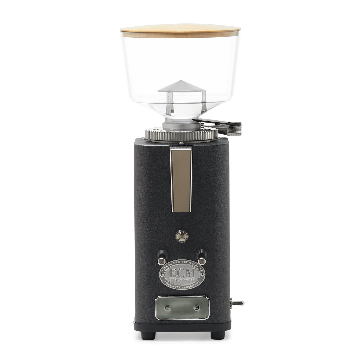 ECM S-Automatik 64 Espresso Grinder – Anthracite / Original / Tiger Maple