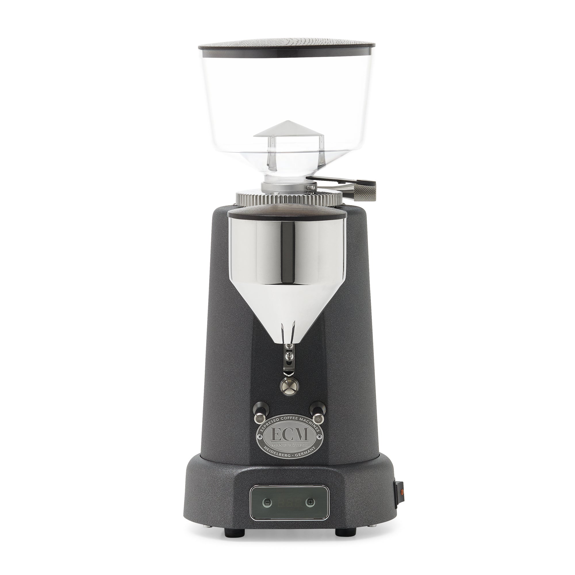 ECM V-Titan 64 Espresso Grinder – Anthracite / Original / Blackened Oak