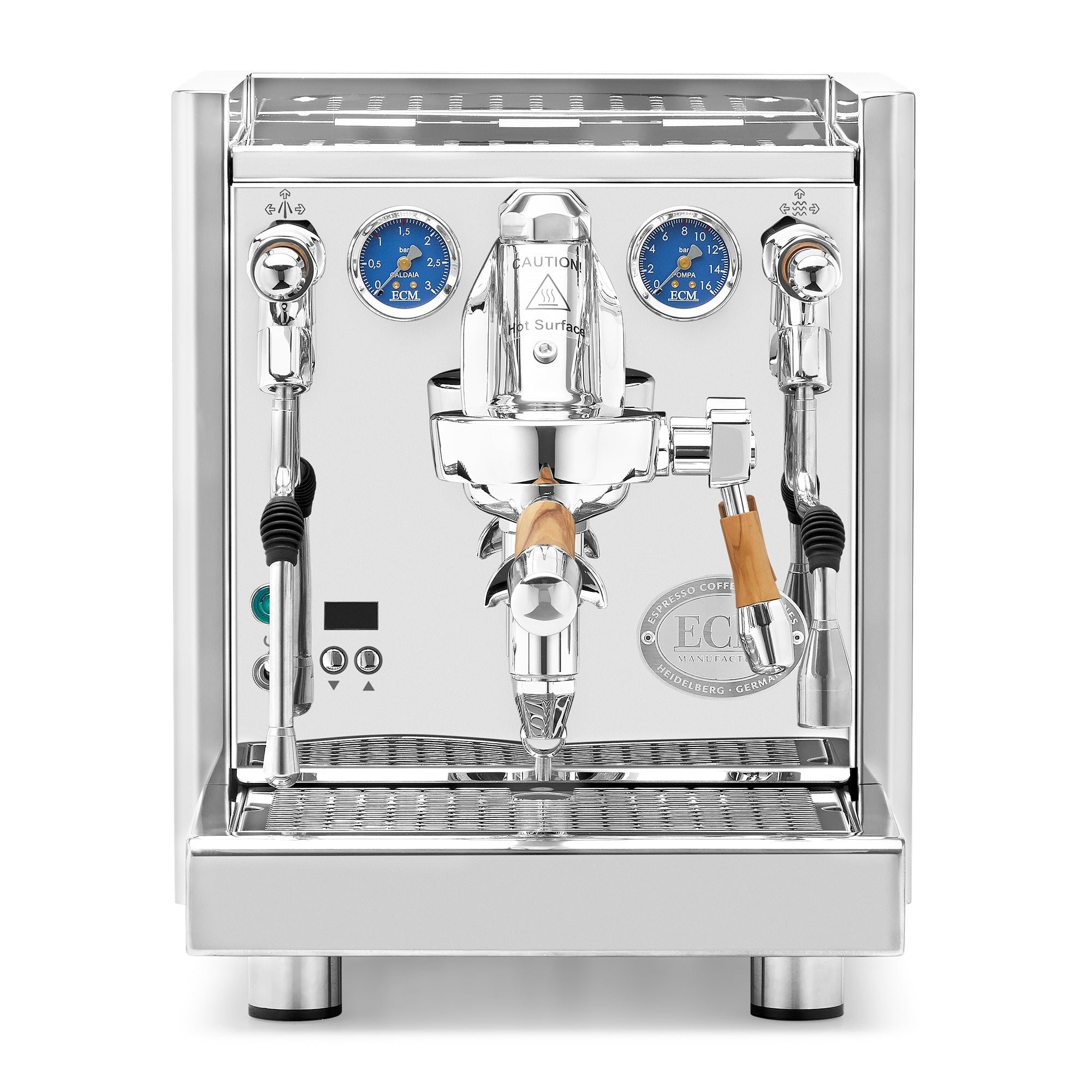 ECM Technika VI Espresso Machine – No Flow Control / Olive Wood
