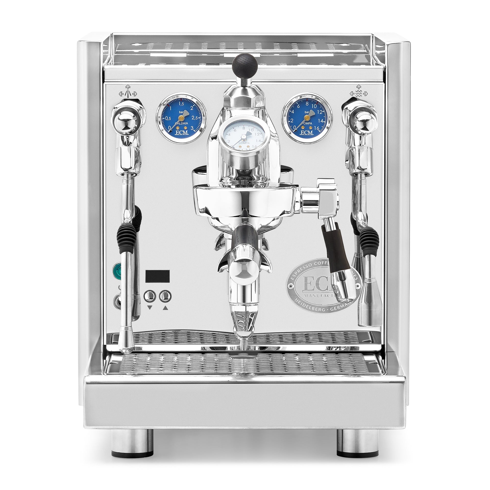 ECM Technika VI Espresso Machine – Flow Control / Blackened Oak