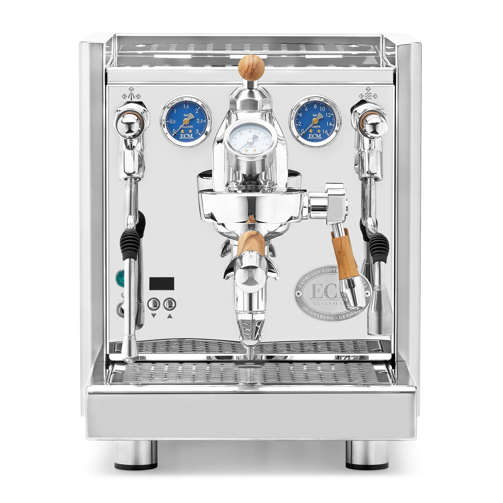 ECM Technika VI Espresso Machine – Flow Control / Olive Wood