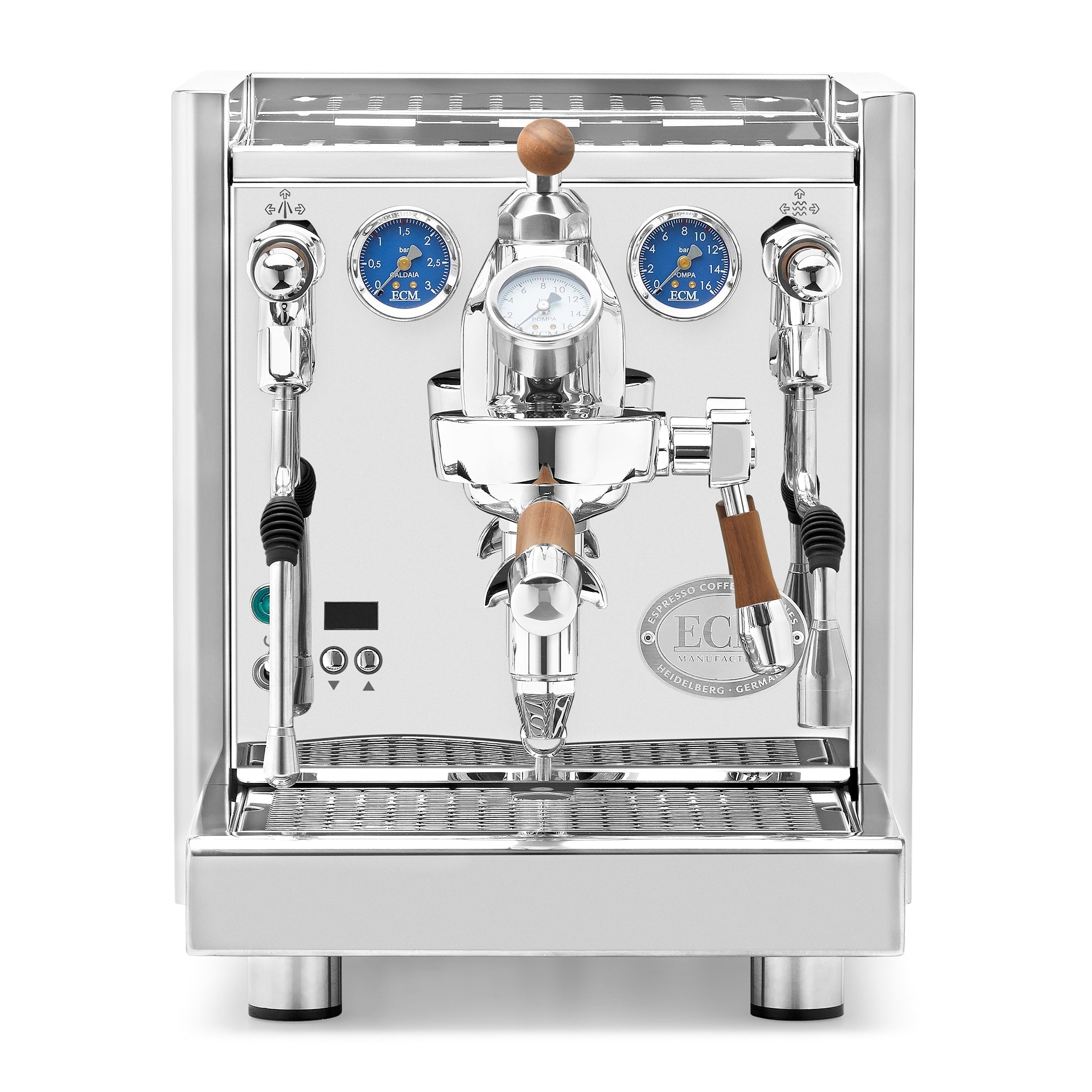 ECM Technika VI Espresso Machine – Flow Control / Walnut