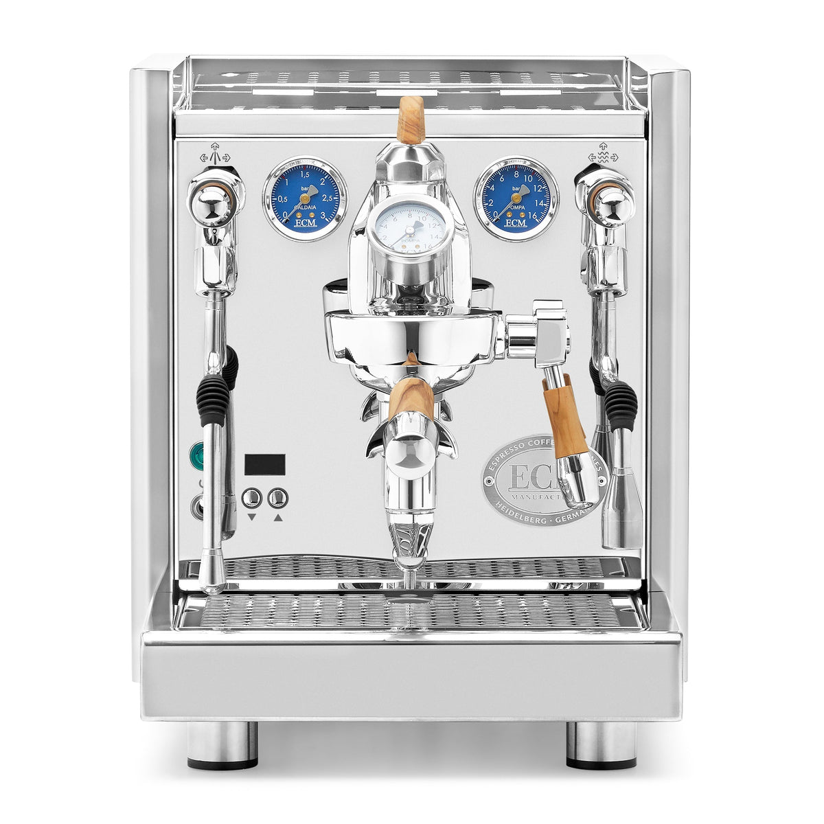 ECM Technika VI Espresso Machine – Flow Paddle / Olive Wood