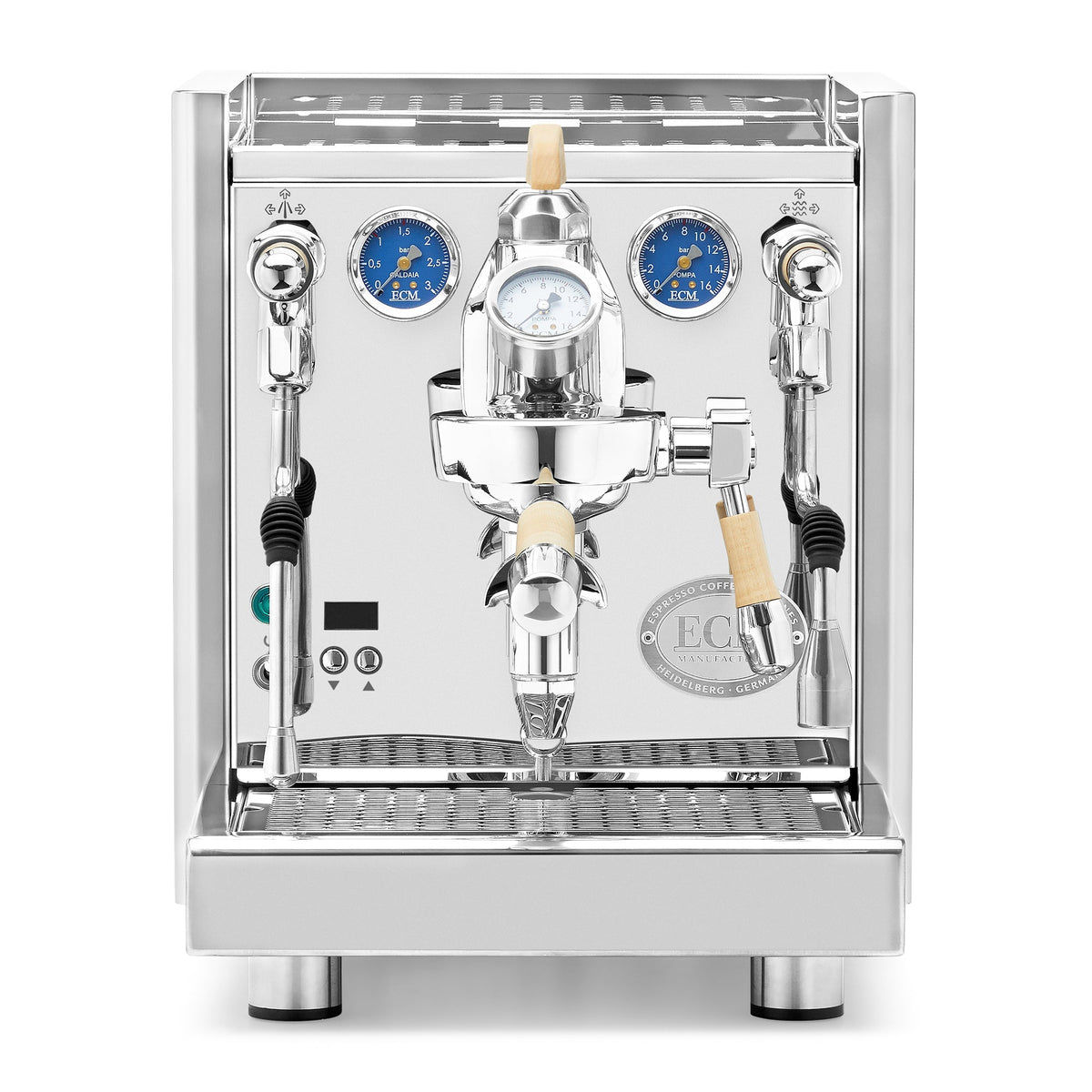 ECM Technika VI Espresso Machine – Flow Paddle / Tiger Maple