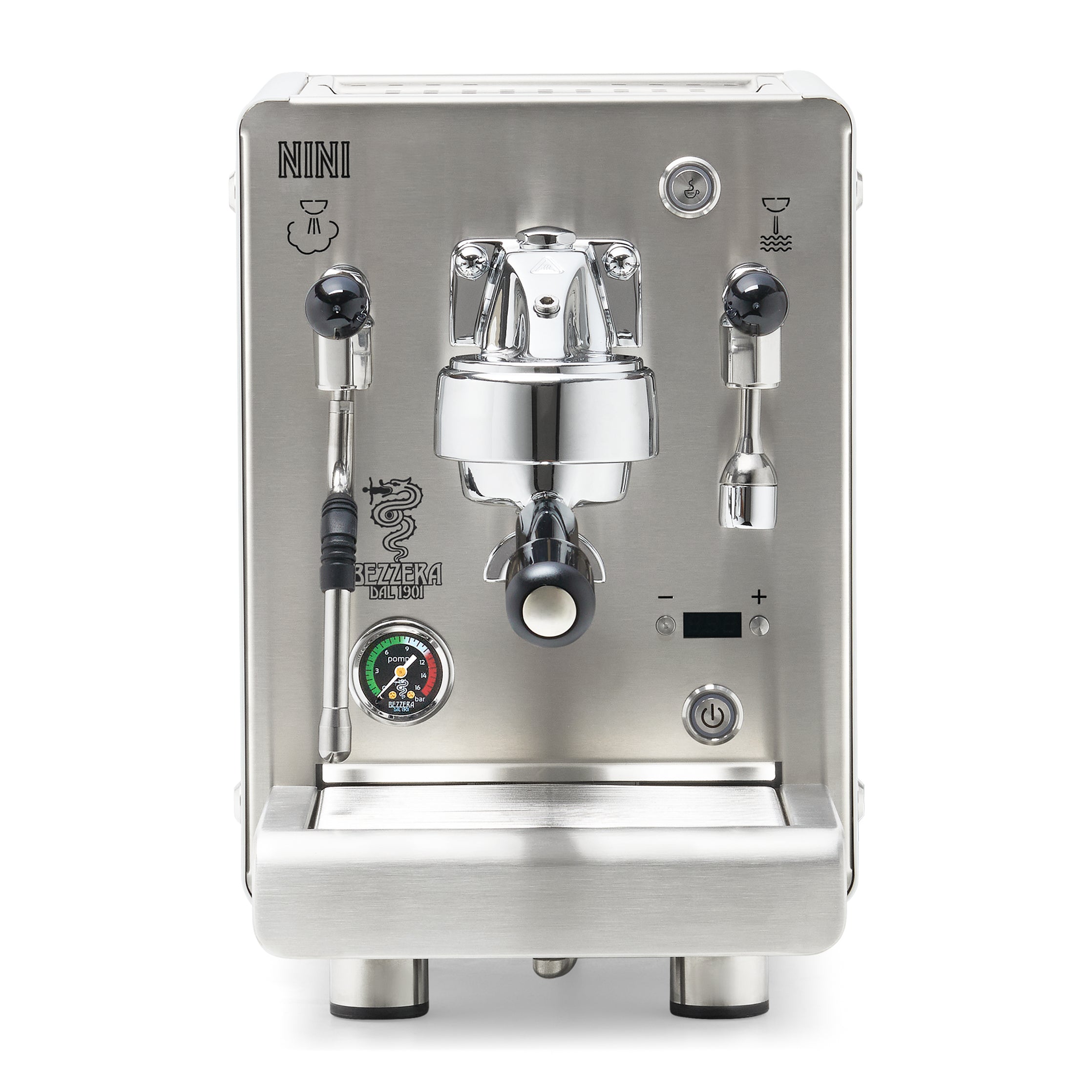 Bezzera NINI PM PID – White / No Flow Control / No Accents