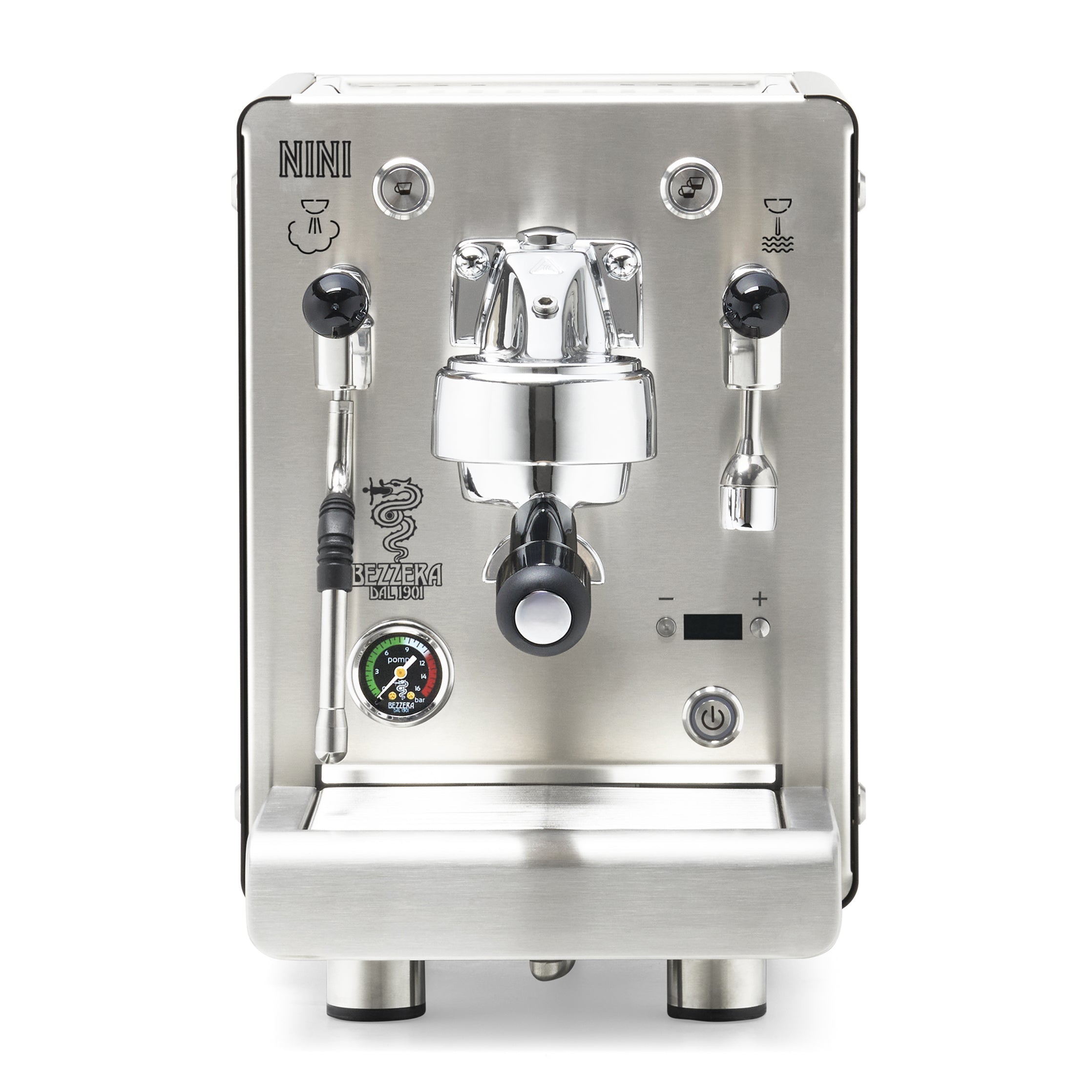 Bezzera NINI DE PID – Black / No Flow Control / No Accents