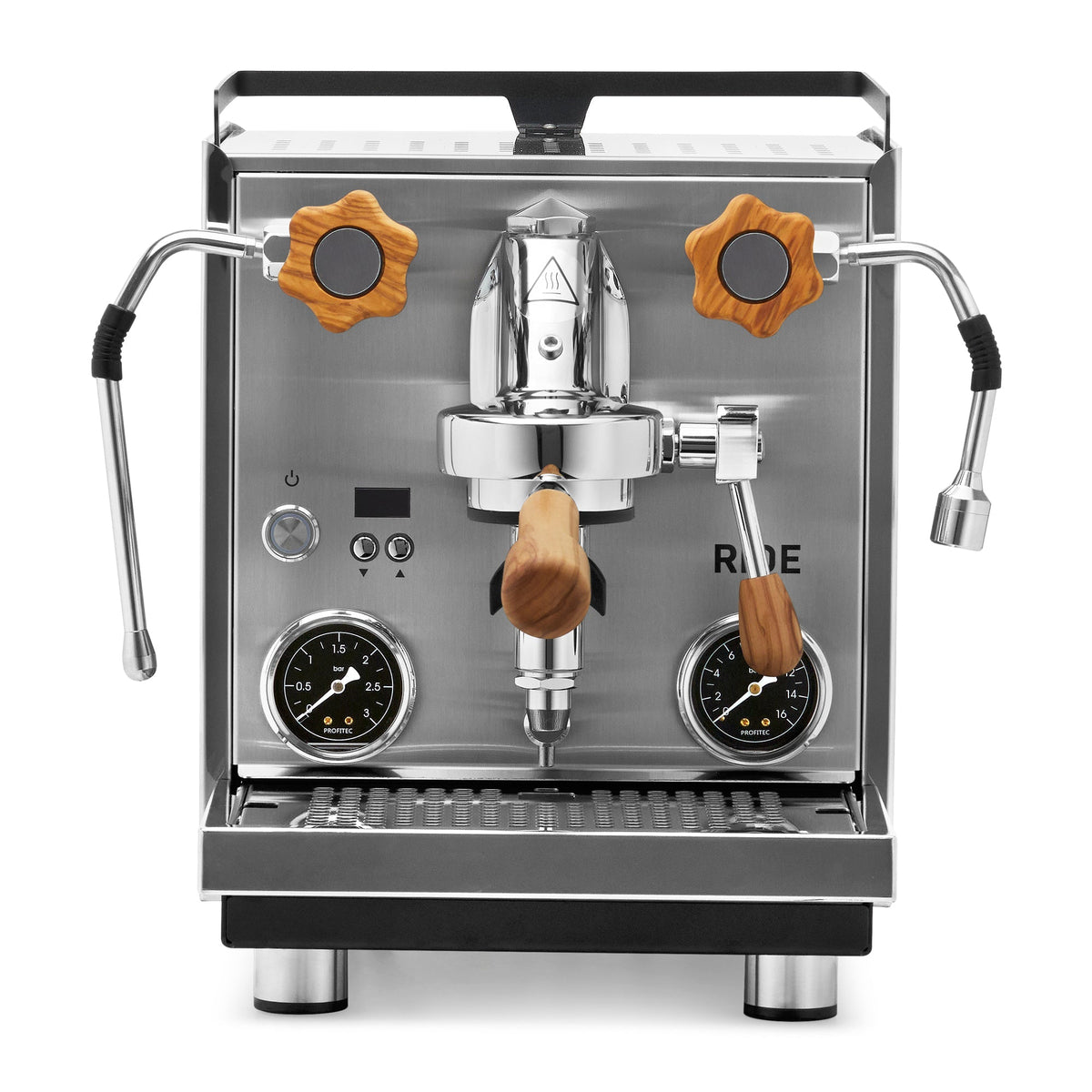 Profitec RIDE Espresso Machine – Rotary / Olive Wood / No Flow Control