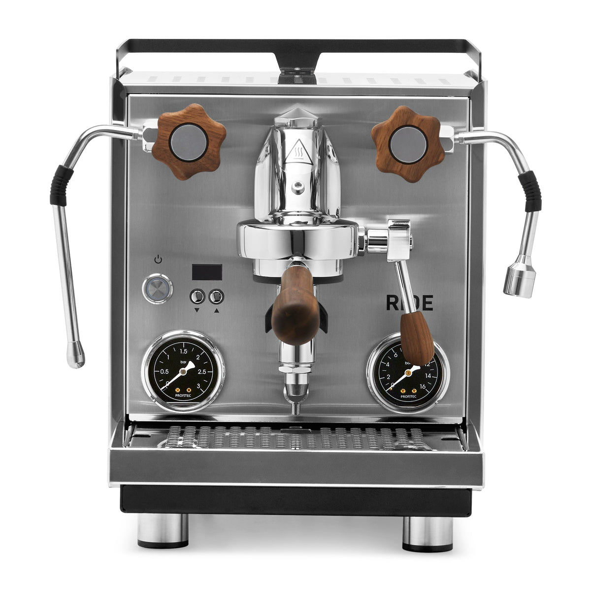 Profitec RIDE Espresso Machine – Rotary / Walnut / No Flow Control