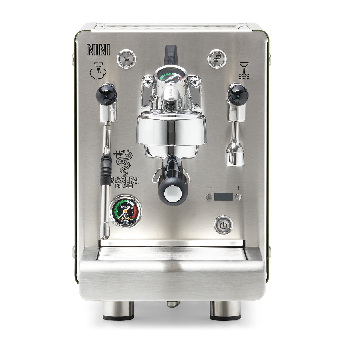 Bezzera NINI DE PID – Green / Flow Paddle / No Accents