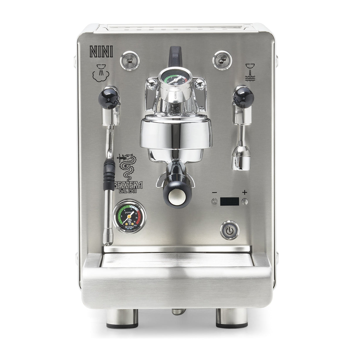 Bezzera NINI DE PID – White / Flow Paddle / No Accents