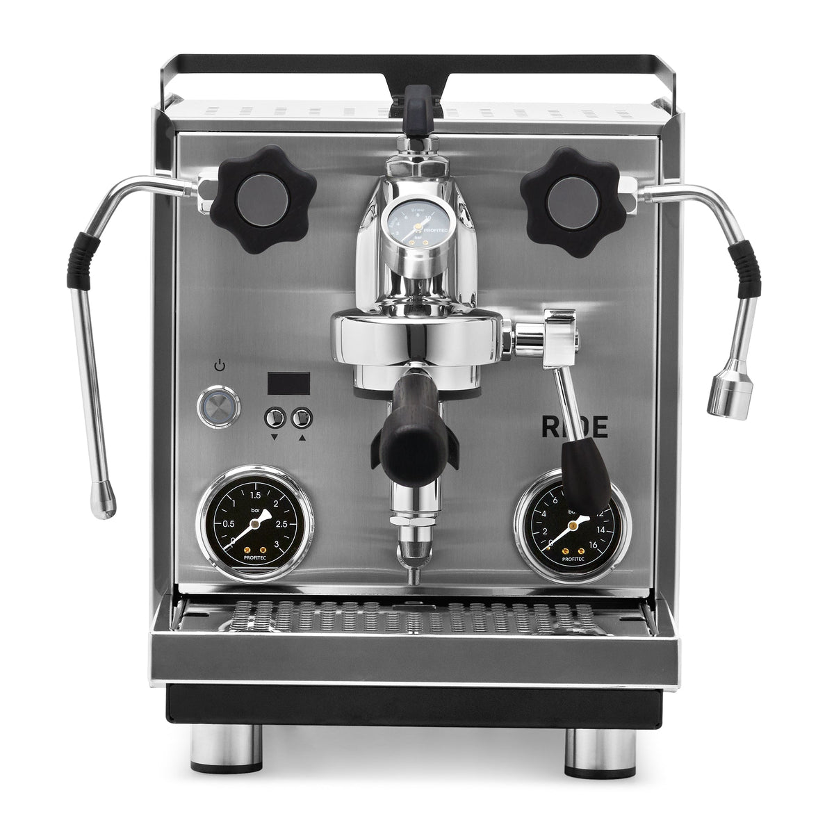 Profitec RIDE Espresso Machine – Rotary / Blackened Oak / Flow Paddle