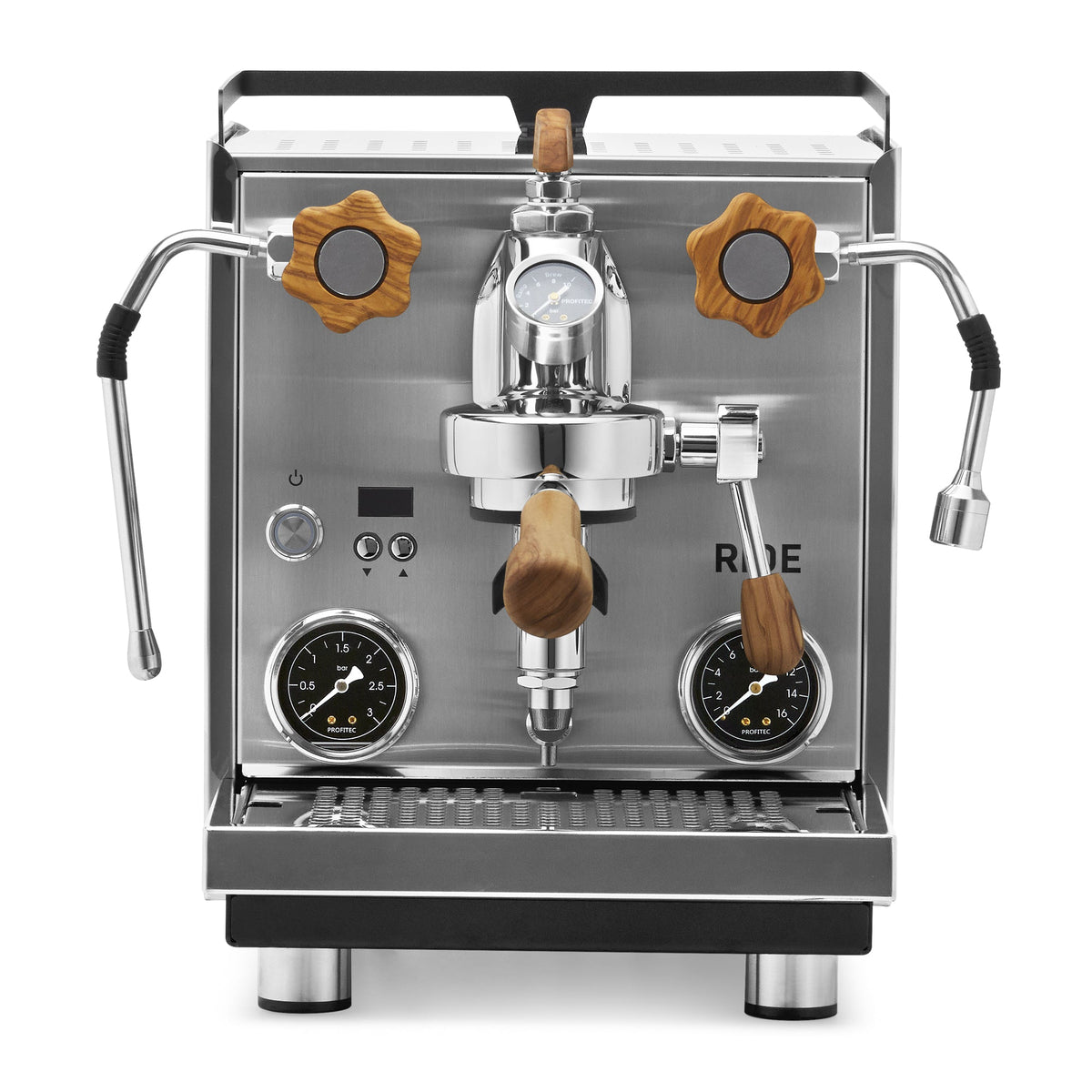 Profitec RIDE Espresso Machine – Rotary / Olive Wood / Flow Paddle