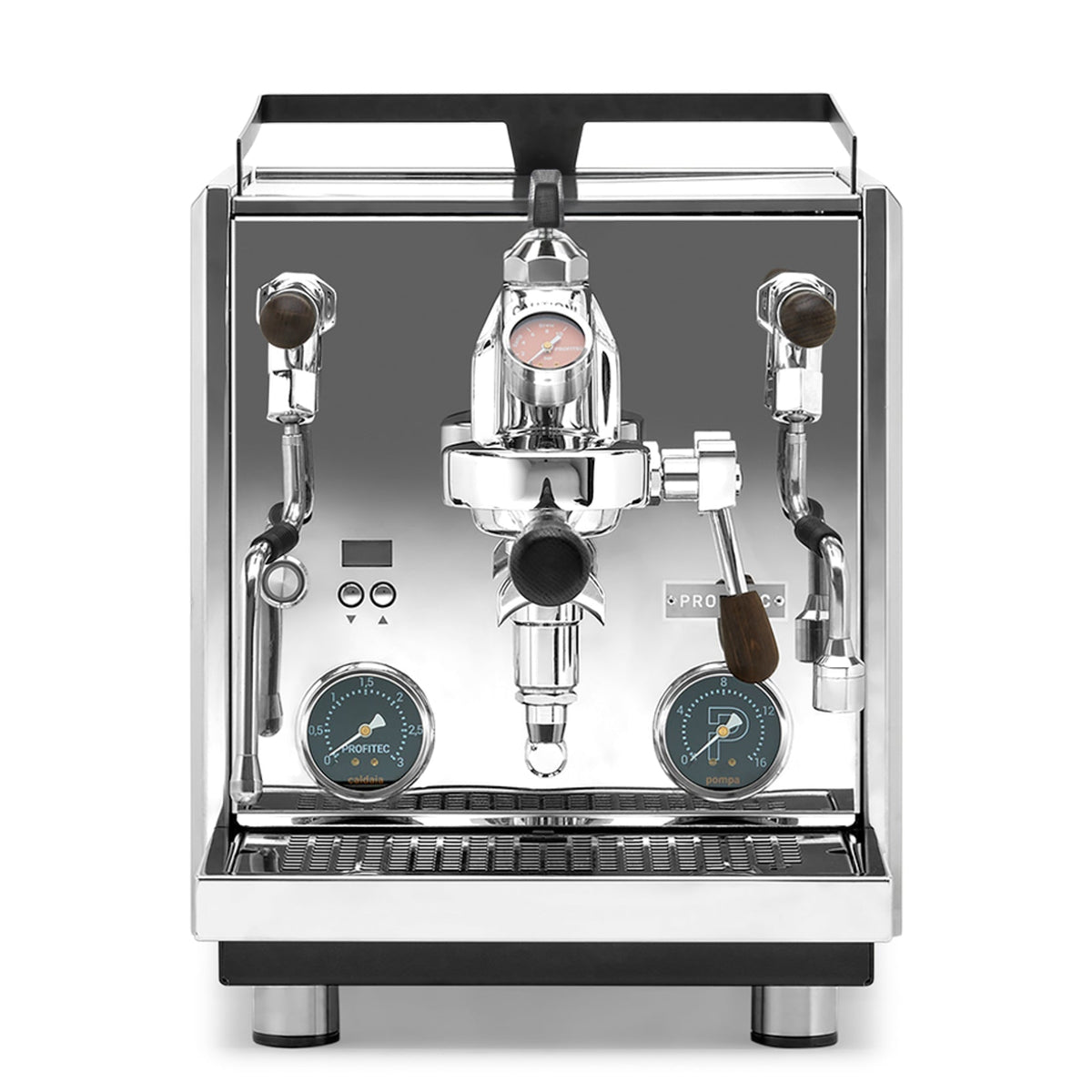 Profitec Drive Espresso Machine – Stainless Steel / Blackened Oak