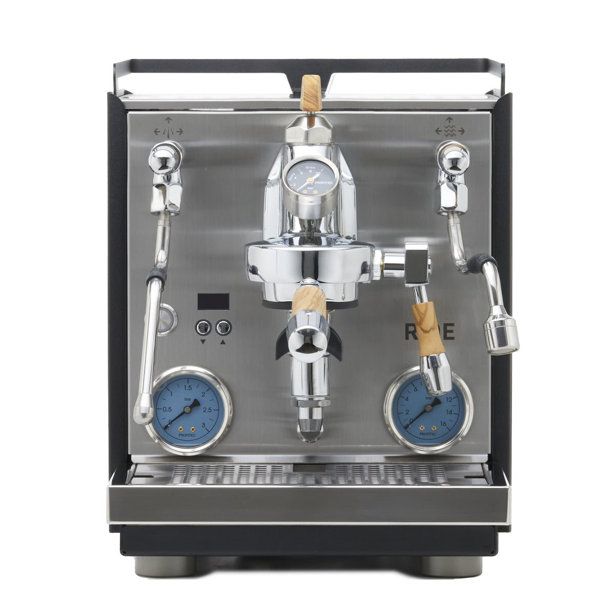 Profitec RIDE Espresso Machine – Joystick / Elegant Olive Wood / Flow Paddle