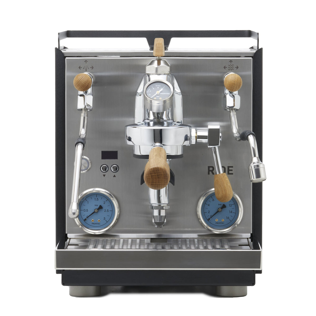 Profitec RIDE Espresso Machine – Joystick / Olive Wood / Flow Paddle