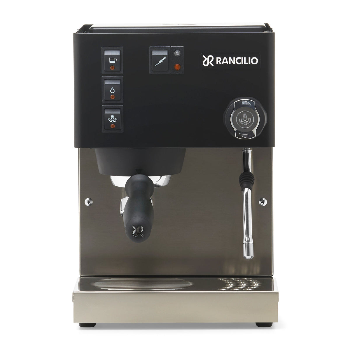 Refurbished Rancilio Silvia Espresso Machine – Black / No PID