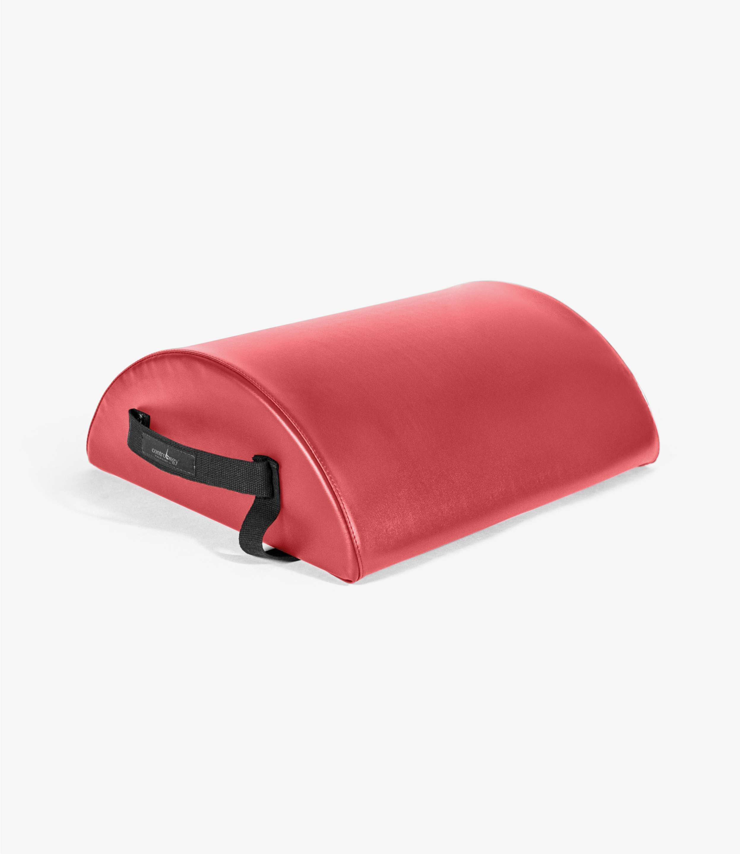 Reformora Pilates Small Barrel (Mini Arc Barrel) in Cinnabar Red for home Pilates stretching and core training
