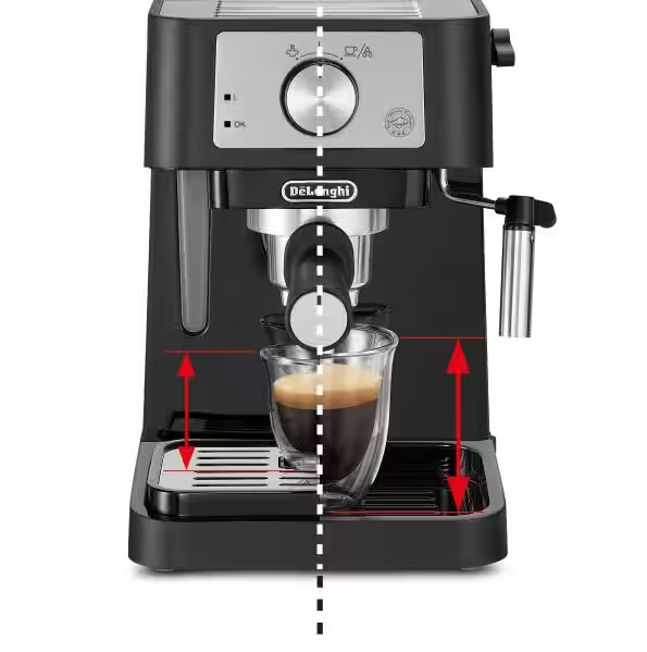 Delonghi EC260.BK Stilosa Traditional Barista Pump Manual Espresso Coffee Machine Black – image 4 of 6