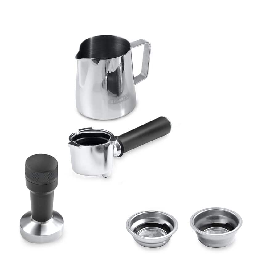 Delonghi EC885.BG Dedica Arte Manual Espresso Coffee maker with Milk Frother - Beige Gold – image 5 of 6