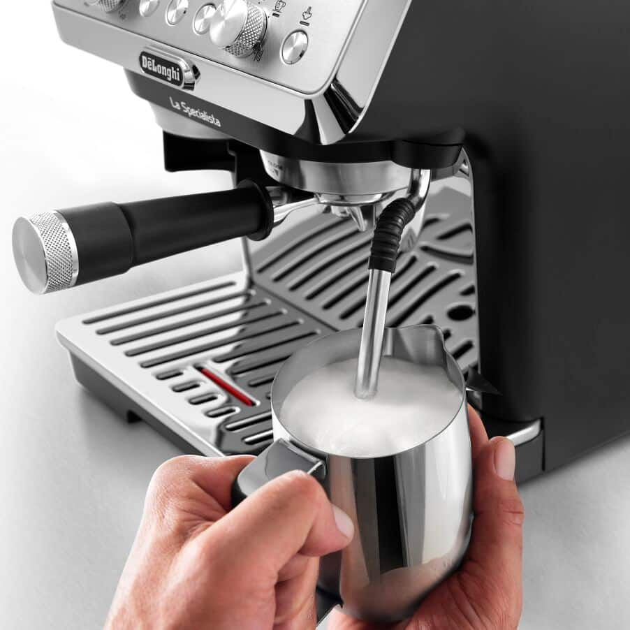 Delonghi EC9155.MB La Specialista Arte Compact Manual Bean to Cup Espresso Coffee Machine Black – image 4 of 7