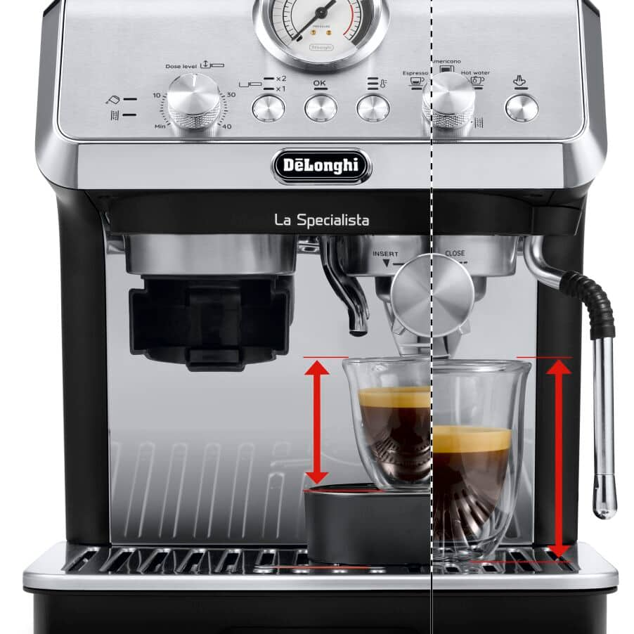Delonghi EC9155.MB La Specialista Arte Compact Manual Bean to Cup Espresso Coffee Machine Black – image 2 of 7