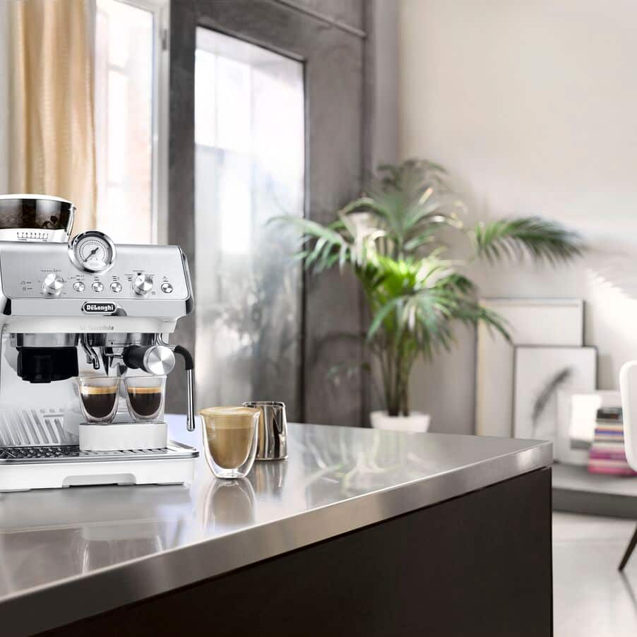 DeLonghi EC9155.WH La Specialista Arte Compact Manual Bean to Cup Manual Coffee Machine White – image 6 of 6