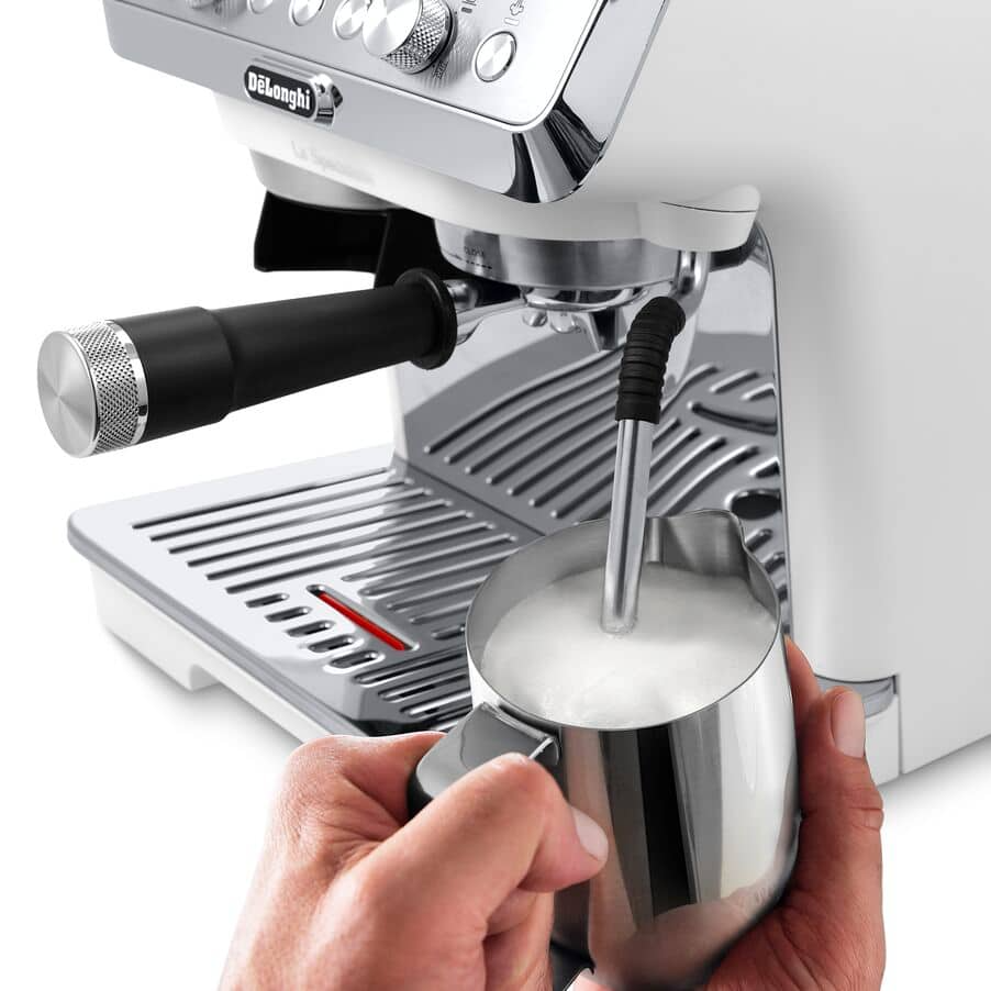 DeLonghi EC9155.WH La Specialista Arte Compact Manual Bean to Cup Manual Coffee Machine White – image 4 of 6