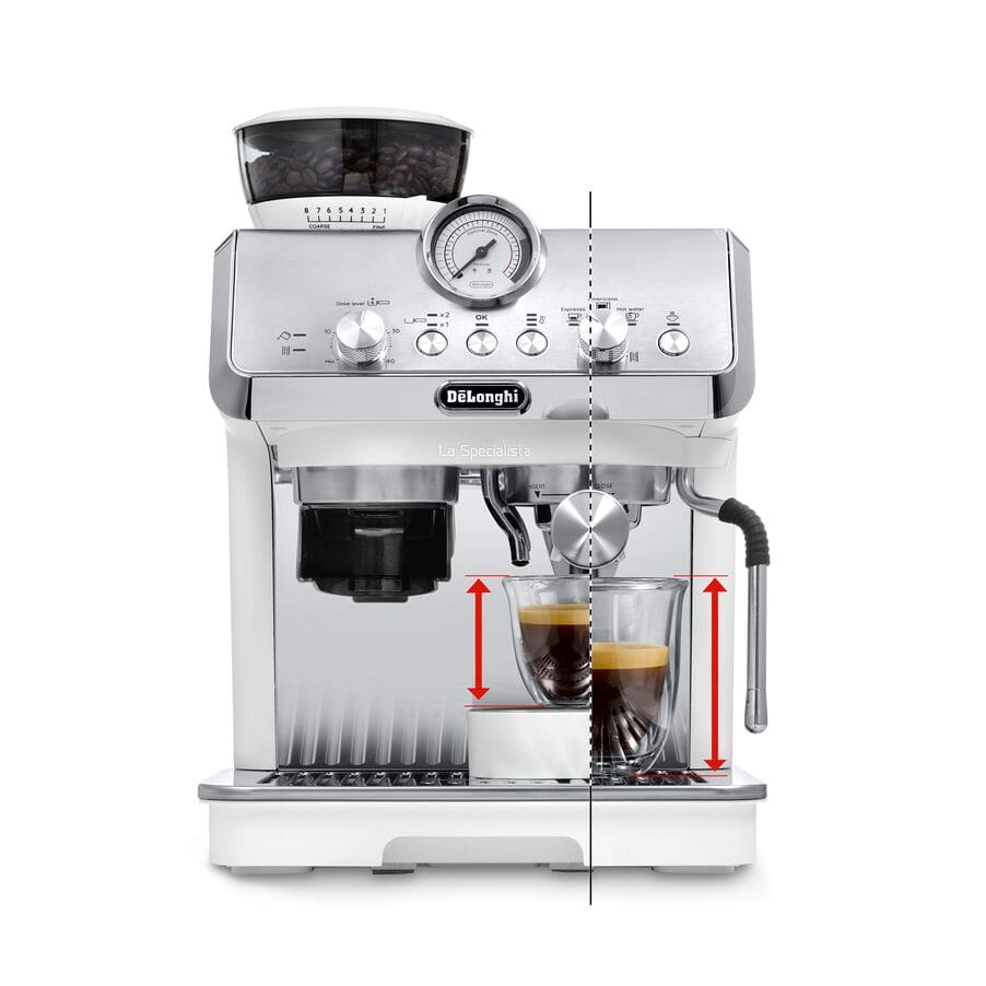 DeLonghi EC9155.WH La Specialista Arte Compact Manual Bean to Cup Manual Coffee Machine White – image 2 of 6