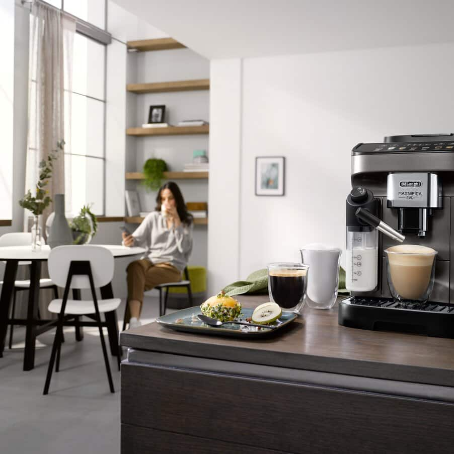 DeLonghi ECAM290.83.TB Magnifica Evo Bean to Cup Automatic Coffee Machine Titanium Black – image 6 of 6