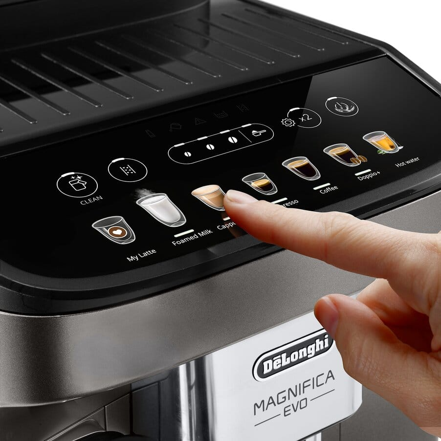 DeLonghi ECAM290.83.TB Magnifica Evo Bean to Cup Automatic Coffee Machine Titanium Black – image 3 of 6