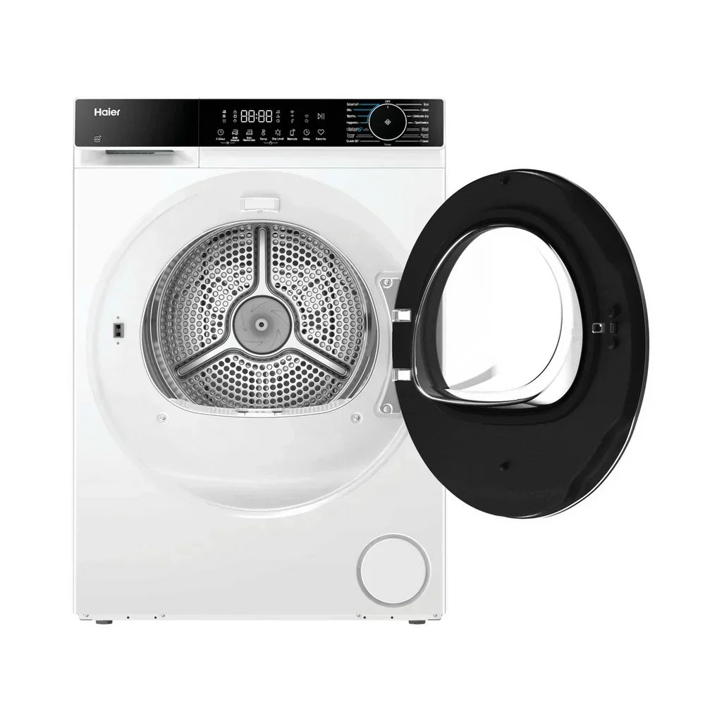 Haier HD80-D357U1 8kg Freestanding Heat Pump Tumble Dryer White - D Rated – image 2 of 10