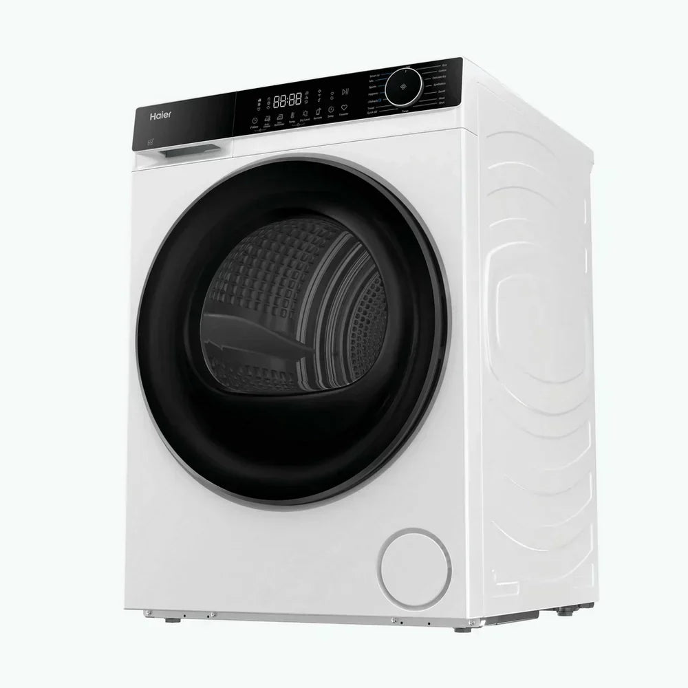 Haier HD80-D357U1 8kg Freestanding Heat Pump Tumble Dryer White - D Rated – image 5 of 10