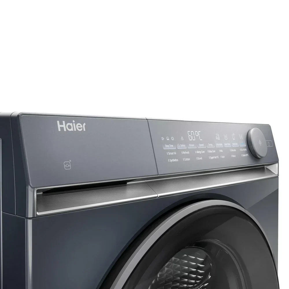 Haier X7 HW100-B14367GUUK 10kg 1400 Spin WiFi Connected Washing Machine Graphite - A Rated – image 5 of 10