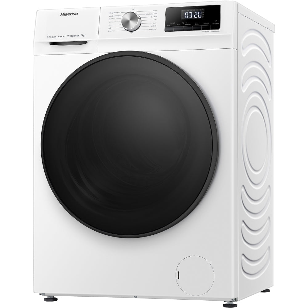 Hisense WFQA1014EVJM 3 Series 10 kg 1400 Spin Freestanding Front Load Washing Machine White – image 4 of 14