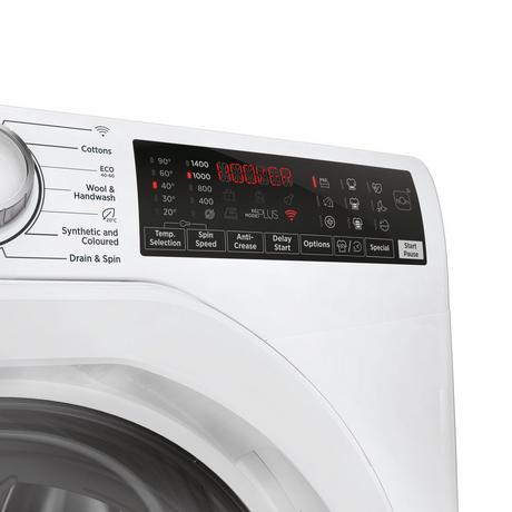 Hoover H3WPS496TAM6 9kg 1400 Spin Washing Machine White – image 3 of 7