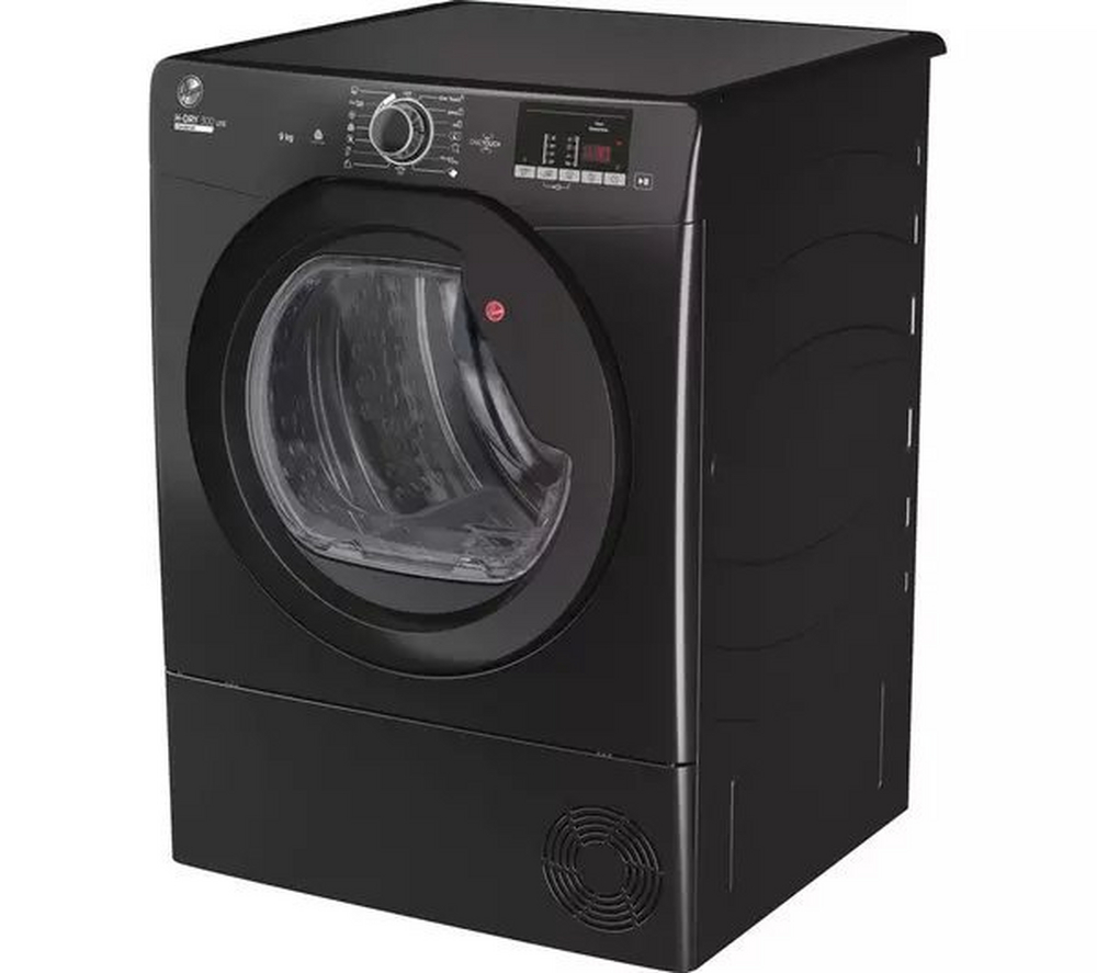 Hoover HLE C9DGB H-Dry 300 Lite 9kg Freestanding Condenser Tumble Dryer Black – image 2 of 6
