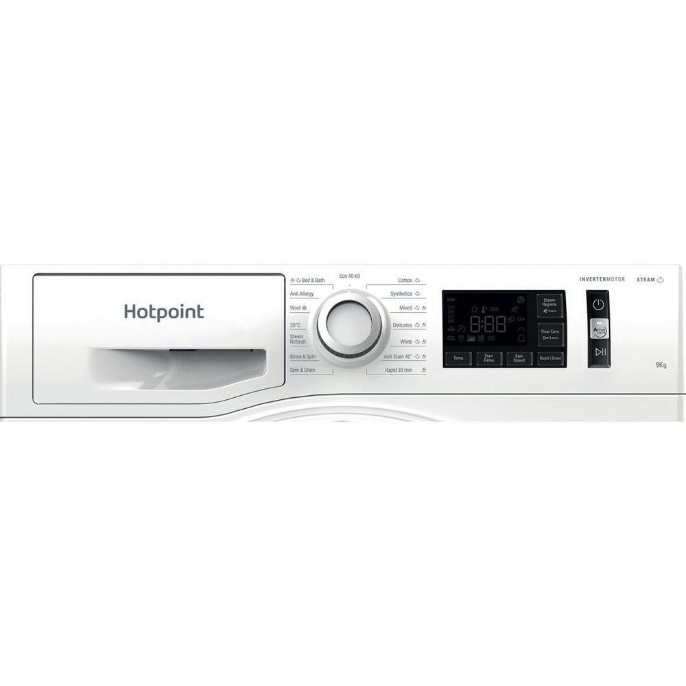 Hotpoint NM11948WSAUK 9kg 1400 Spin Washing Machine White – image 6 of 9