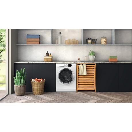 Hotpoint NSWE7469WSUK 7kg 1400 Spin Washing Machine White – image 4 of 5