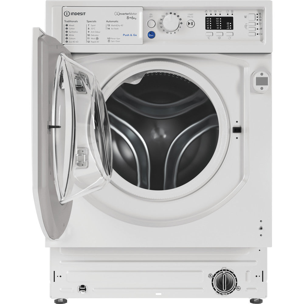 Indesit BIWDIL861485 8 kg Integrated Washer Dryer White – image 4 of 15
