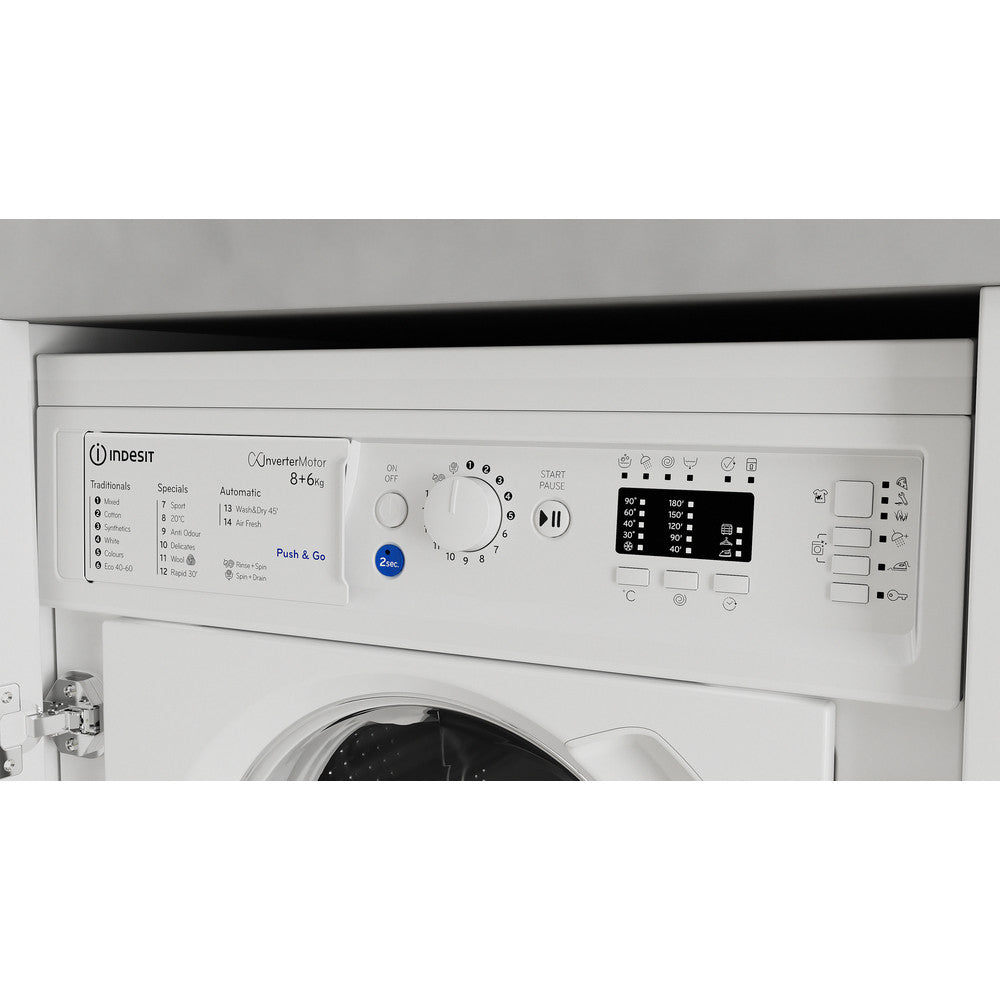 Indesit BIWDIL861485 8 kg Integrated Washer Dryer White – image 14 of 15